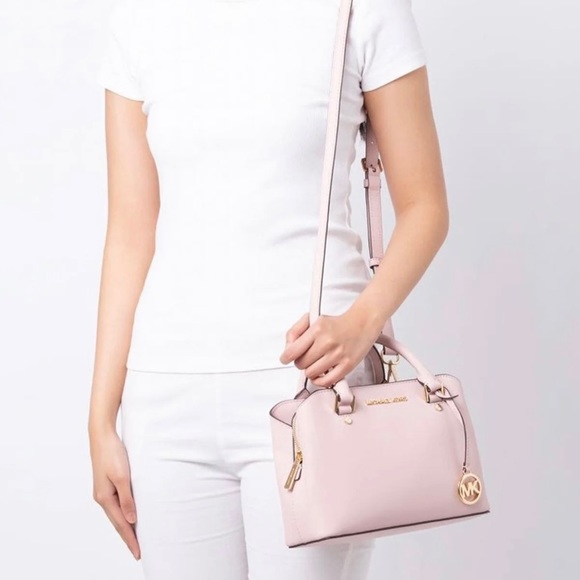 ☀️NWT☀️MICHAEL KORS Savannah Small Satchel Bag - Picture 7 of 8